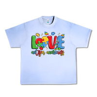 Grape Ice love autism awareness Urban Heavy Tee - LillyAllenDesigns