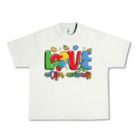 Pistachio love autism awareness Urban Heavy Tee - LillyAllenDesigns
