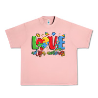 Salmon love autism awareness Urban Heavy Tee - LillyAllenDesigns
