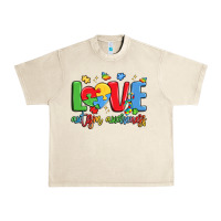 Sandshell love autism awareness Urban Heavy Tee - LillyAllenDesigns