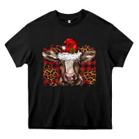 Black Christmas background baby calf Heavy Core Tee - BarkalooDesign
