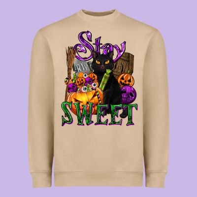 Stay Sweet Heavyweight Sweatshirt Designed By Texasbilliewilder