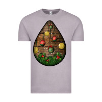 Vintage Zinc christmas  teardrop Vintage Tee - BundleAndBundleShop