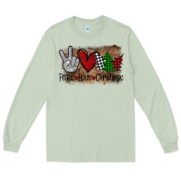 Matcha Peace Love Christmas Long Sleeve Tee - Bettercallsaul