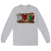 Moon Dust Peace Love Christmas Long Sleeve Tee - Bettercallsaul
