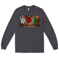 Smoke Peace Love Christmas Long Sleeve Tee - Bettercallsaul
