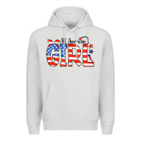 All American Girl Bandana Premium Hoodie | Teevron