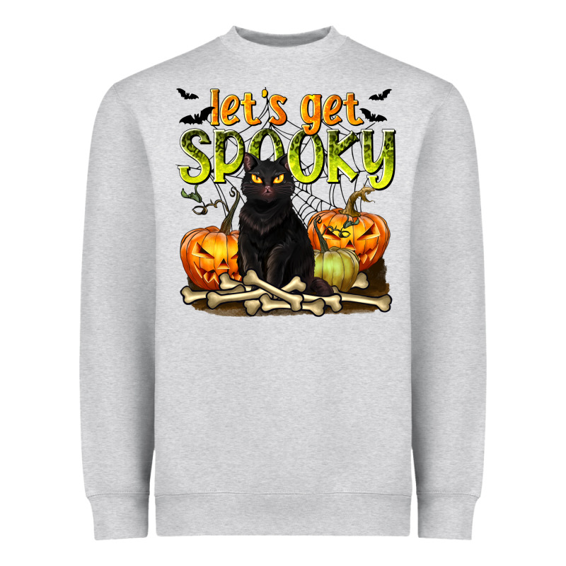 Let's Get Spooky Heavyweight Sweatshirt by texasbilliewilder | Teevron