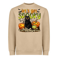 Mushroom Let's Get Spooky Heavyweight Sweatshirt - texasbilliewilder