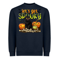 Navy Let's Get Spooky Heavyweight Sweatshirt - texasbilliewilder