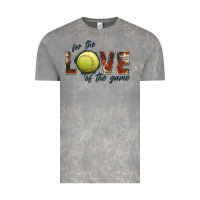 Cloud Rock softball love of the game Vintage Tee - JahusDesignShop