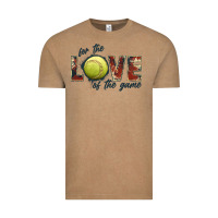 Vintage Coffee softball love of the game Vintage Tee - JahusDesignShop