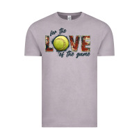 Vintage Zinc softball love of the game Vintage Tee - JahusDesignShop