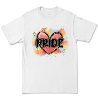 White pride Premium Tee - MaliasSmallBusiness