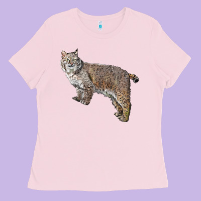 Bobcat Ladies Tee Designed By Lillyallendesigns