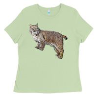 Matcha Bobcat Ladies Tee - LillyAllenDesigns