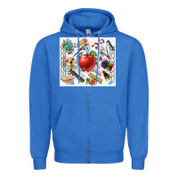 True Royal school elements tumbler Zipper Hoodie - CowGirlArtShop