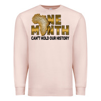 Pale Pink one month can't hold our history Premium Sweatshirt - FaDigitalArtStudio