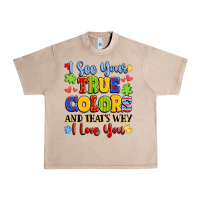 French Oak colorful love message Urban Heavy Tee - LillyAllenDesigns