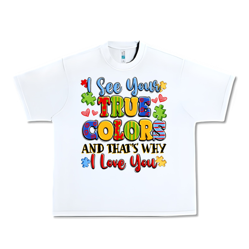 Colorful Love Message Urban Heavy Tee by LillyAllenDesigns | Teevron