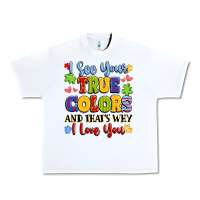 White colorful love message Urban Heavy Tee - LillyAllenDesigns