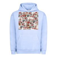Pigment Grape Ice hot cocoa christmas cheer pattern Urban Hoodie - CowhideDigitalArt