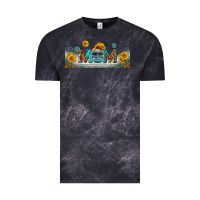 Cloud Black american football mom libbey glass Vintage Tee - BundleAndBundleShop