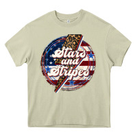 Mossy Western Stars and Stripes Heavy Core Tee - LillyAllenDesigns