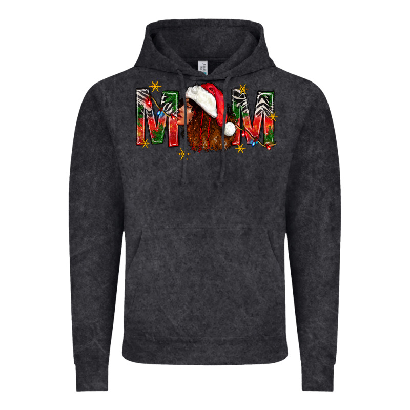 Western Mom With Woman In Santa Hat Vintage Hoodie by BundleAndBundleShop | Teevron