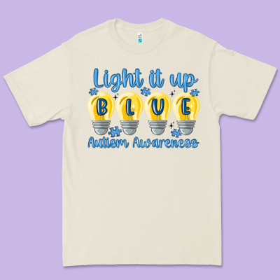 Light It Up Premium Tee Designed By Maliassmallbusiness