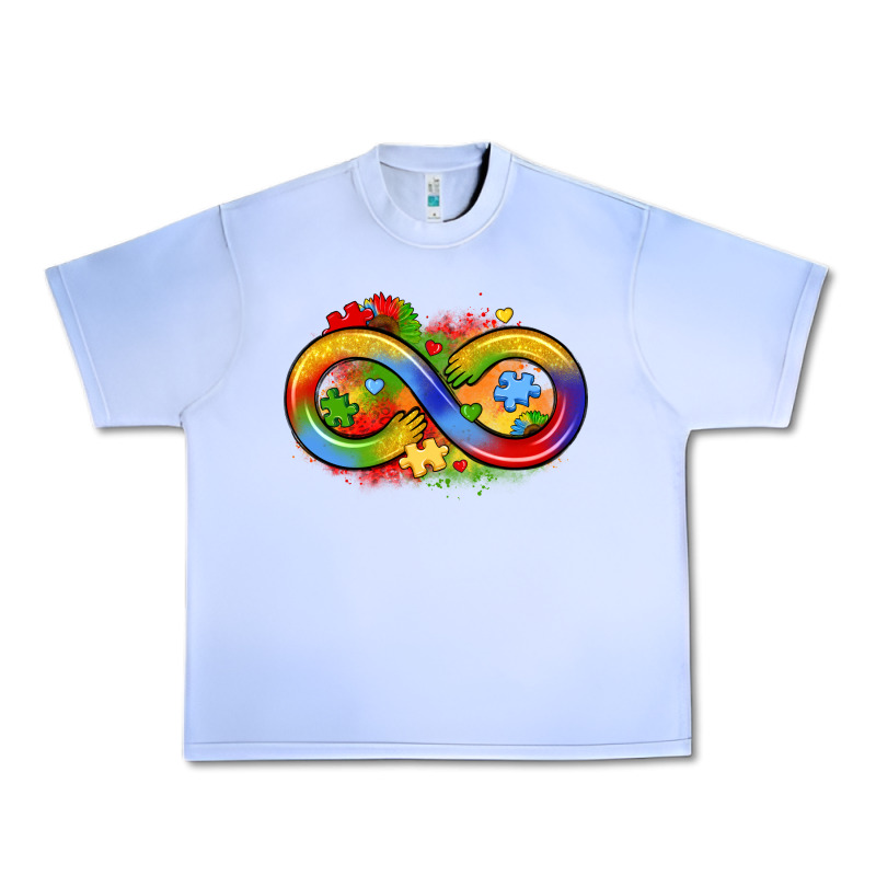 Infinity Symbol Autism Urban Heavy Tee by LillyAllenDesigns | Teevron