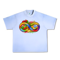 Grape Ice infinity symbol autism Urban Heavy Tee - LillyAllenDesigns