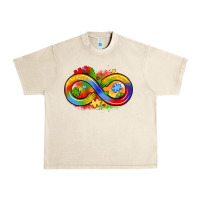 Sandshell infinity symbol autism Urban Heavy Tee - LillyAllenDesigns