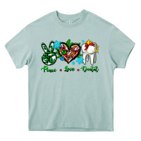 Arona peace love dental for Christmas Heavy Core Tee - AdoDesignShop