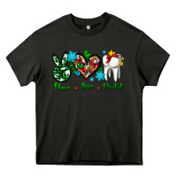 Asphalt peace love dental for Christmas Heavy Core Tee - AdoDesignShop