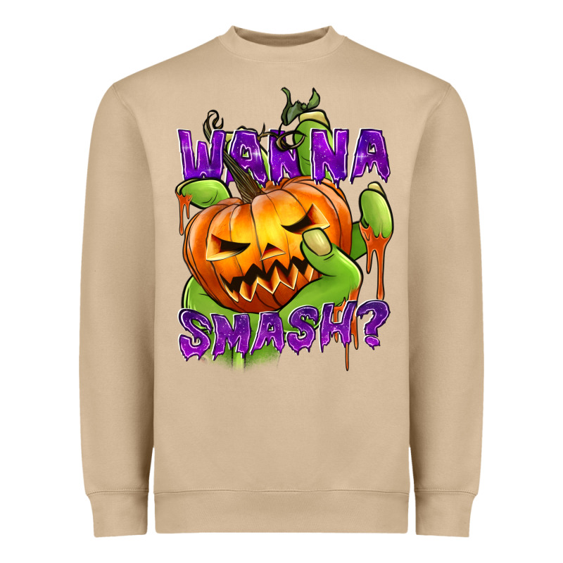 Wanna Smash? Heavyweight Sweatshirt by texasbilliewilder | Teevron