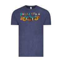 Vintage Denim small town big spirit Vintage Tee - BundleAndBundleShop