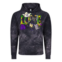 Cloud Black Mardi Gras Love Nurse Vintage Hoodie - BundleAndBundleShop
