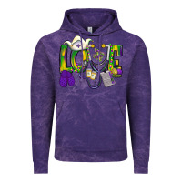 Cloud Purple Mardi Gras Love Nurse Vintage Hoodie - BundleAndBundleShop