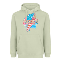 Matcha Merica leopard lightning bolt Heavyweight Hoodie - FaDigitalArtStudio