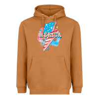 Meerkat Merica leopard lightning bolt Heavyweight Hoodie - FaDigitalArtStudio