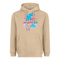 Mushroom Merica leopard lightning bolt Heavyweight Hoodie - FaDigitalArtStudio