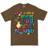 Cacao in a world where you can be anything Premium Tee - MaliasSmallBusiness