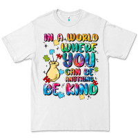 White in a world where you can be anything Premium Tee - MaliasSmallBusiness