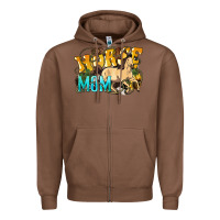Chestnut Horse Mom Rope Zipper Hoodie - HowdyJamesFarm
