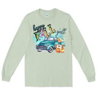 Matcha Happy Fall YALL Pumpkin Truck Shirt Long Sleeve Tee - Bettercallsaul