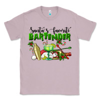 Lilac Santa's Favorite Bartender Classic Tee - LillyAllenDesigns