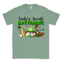Sage Santa's Favorite Bartender Classic Tee - LillyAllenDesigns