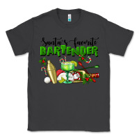 Smoke Santa's Favorite Bartender Classic Tee - LillyAllenDesigns