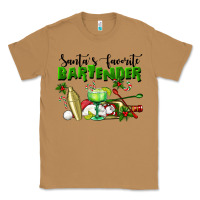 Toasted Coconut Santa's Favorite Bartender Classic Tee - LillyAllenDesigns